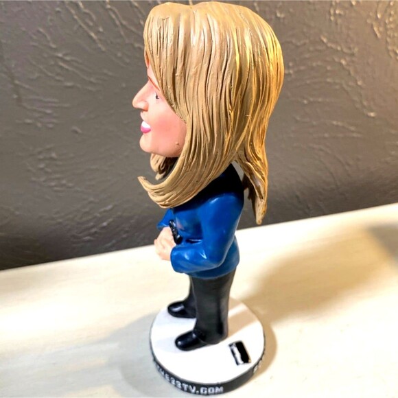 Fort Worth Meteorologist Rebecca Miller Bobblehead - Fort Worth Cats Channel 33 - Picture 5 of 6
